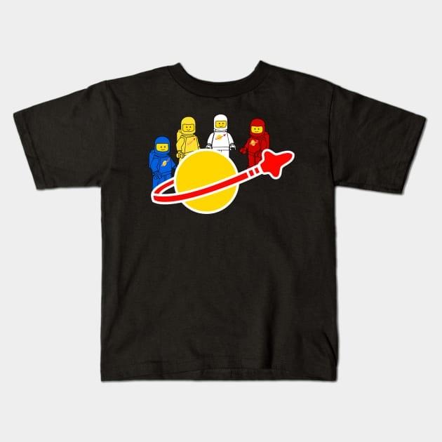 Astronaut Space Lego Men Kids Heavy Cotton Tee Made In The Usa Unisex T-Shirt