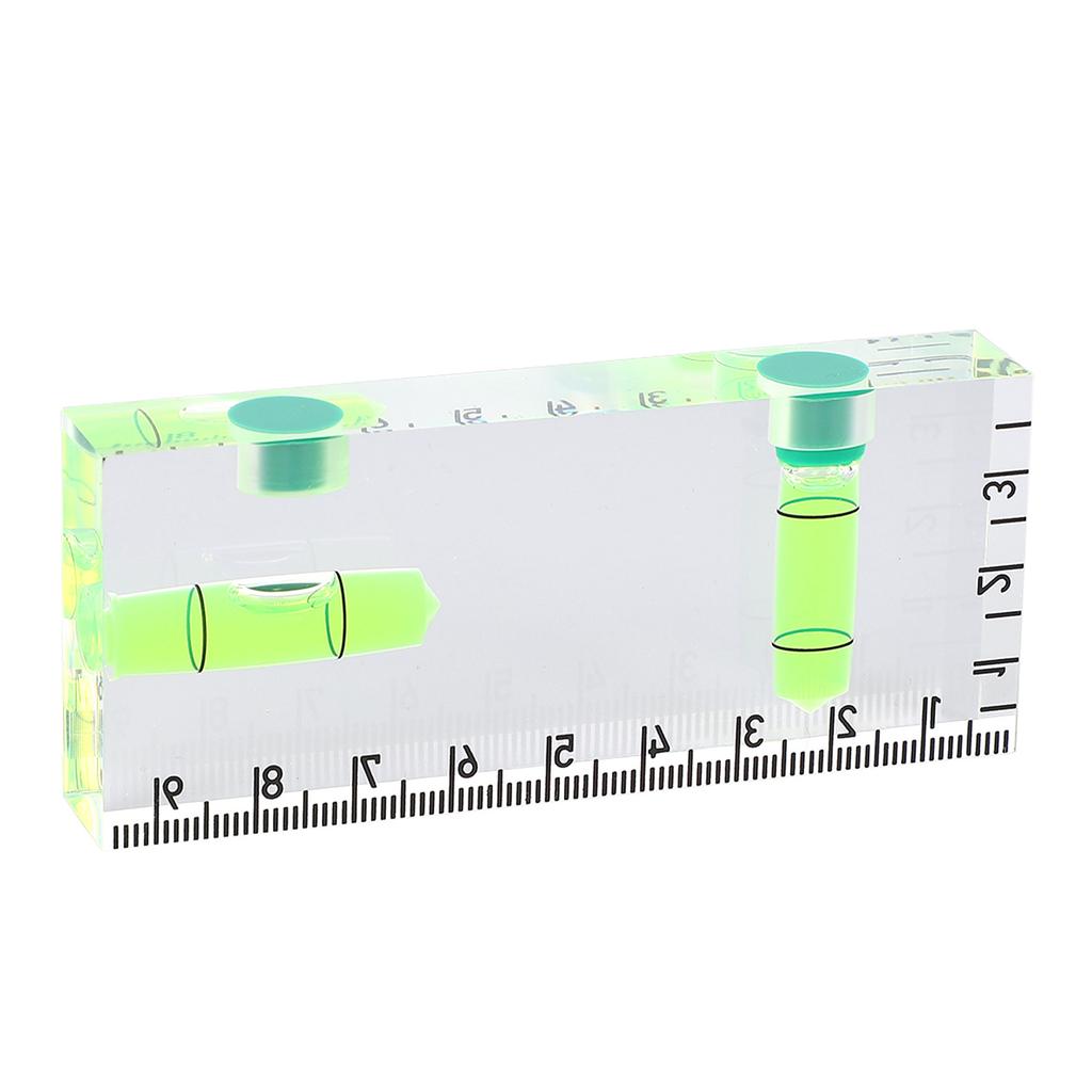 Магнитный акриловый пузырьковый уровень горизонтальный вертикальный портативный карманный уровень для украшения дома