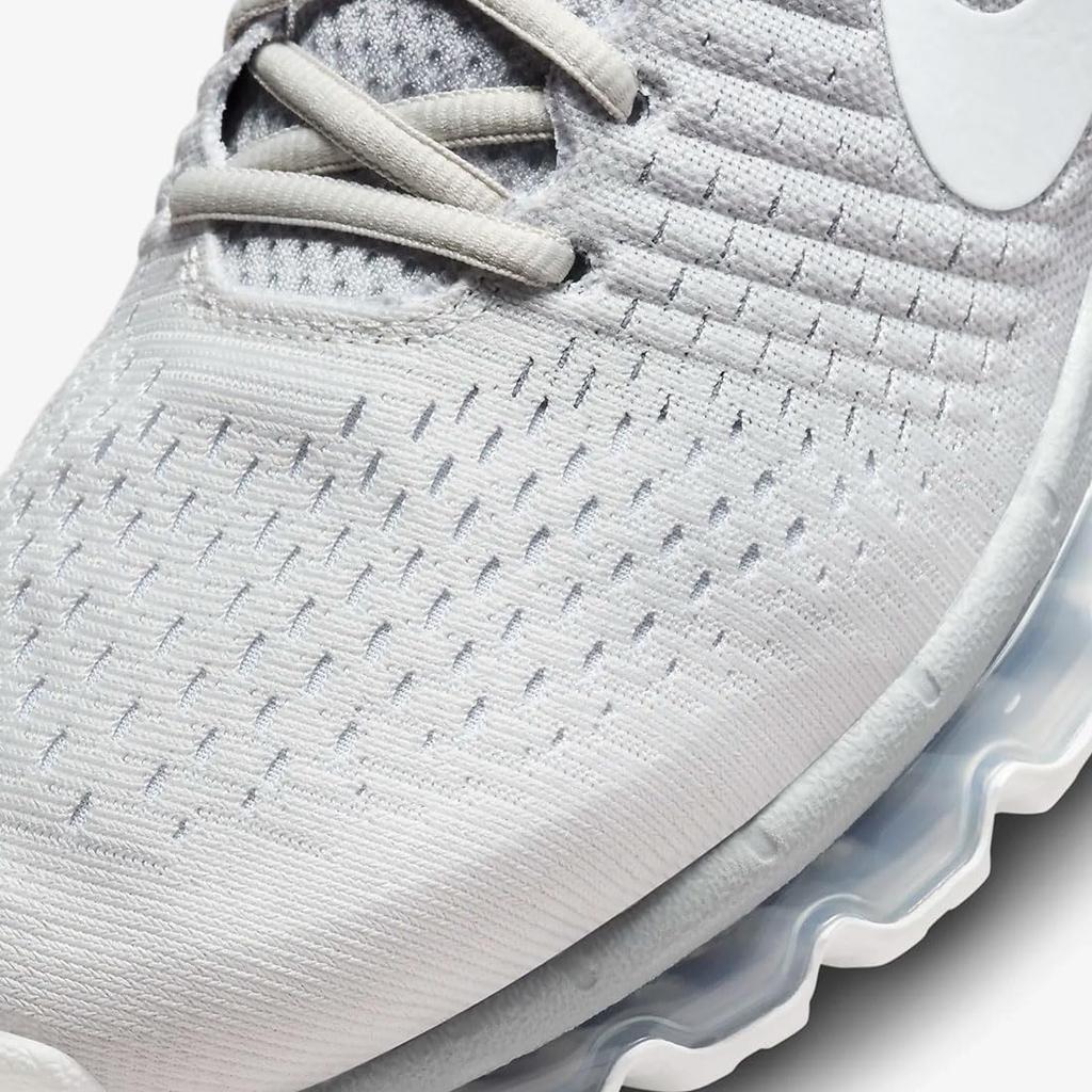 Air Max 2017 AIR MAX 2017 Светлый Белый Nike Япония Оригинальный Продукт [Nike] Костяной/Матовый Серебристый/Небеленый 849559-005 28.5см