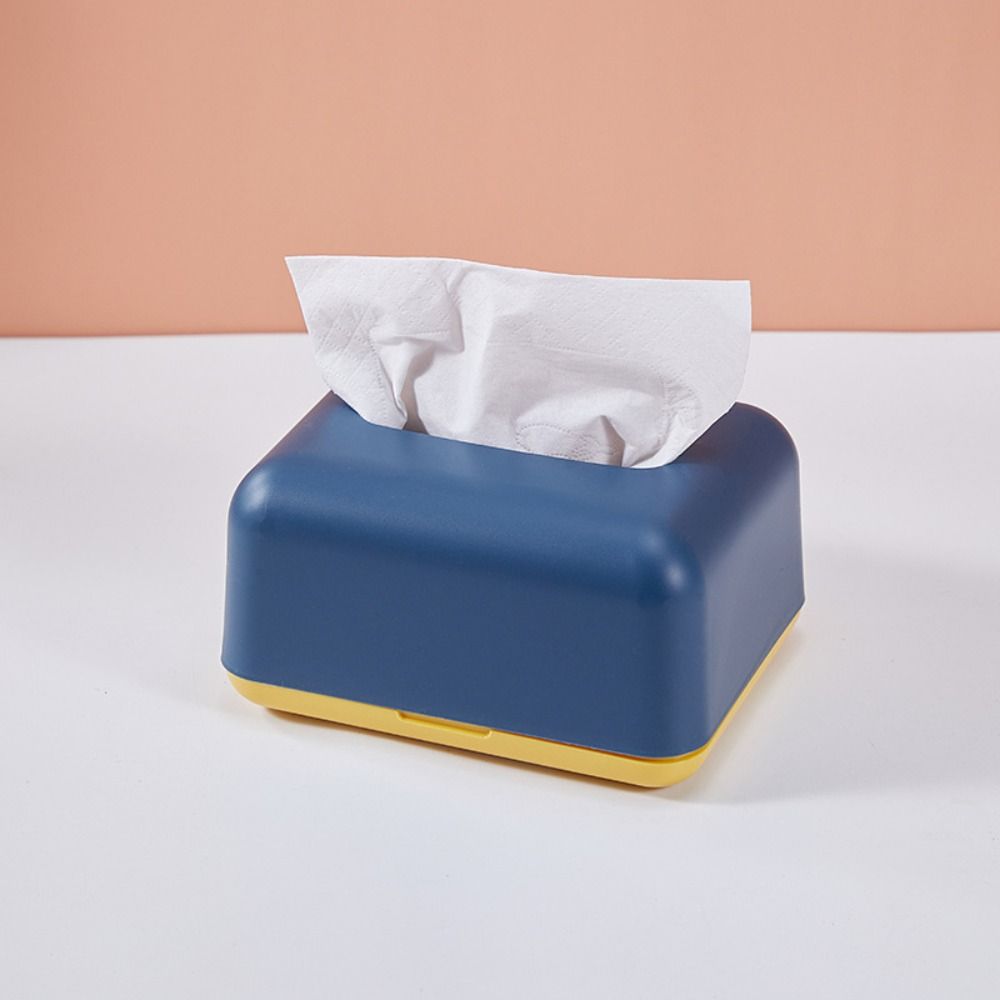 Large Storage Napkin Holder Plastic Car Tissue Box New Paper Towel Box