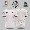 G2 Esports Club 2025 White Jersey League Of Legends CSGO Professional League Player Uniforms Fan Customized T-shirts Unisex Tops