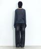 INSILENCE WOMEN Rustic Wool Knit Deep Blue