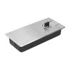 2 Way Open Floor Spring Hydraulic Buffer Ground Hinge Glass Door Hinge Closer for Door Weight 110KG