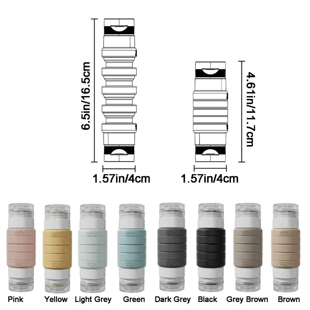 Silicone Travel Sub-bottling Leak-proof Squeeze Bottle Portable Double-Head Travel Bottle Travel