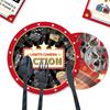 Набор для тематической вечеринки «Киноночь» Одноразовые бумажные тарелки Бумажные стаканчики Салфетки Посуда Принадлежности для вечеринки на день рождения