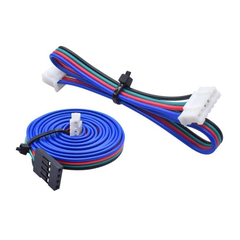 Кабель двигателя шагового типа XH2.54 Терминал Кабель двигателя 4-контактный на 6-контактный Высокая совместимость Для 3D-принтеров и проектов автоматизации