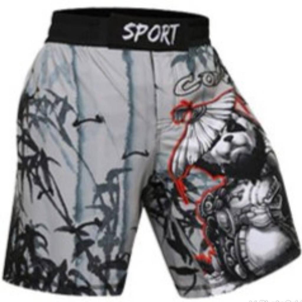 Мужские боксерские штаны с принтом, шорты для ММА, шорты для кикбоксинга, борьбы с борьбой, шорты для тайского бокса Tiger, дешевая одежда для ММА