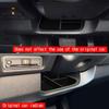 Для Honda N-box 2024 2025 Силиконовая накладка-подставка для стакана с третьим сливом, ящик для хранения под рулем, аксессуары для интерьера