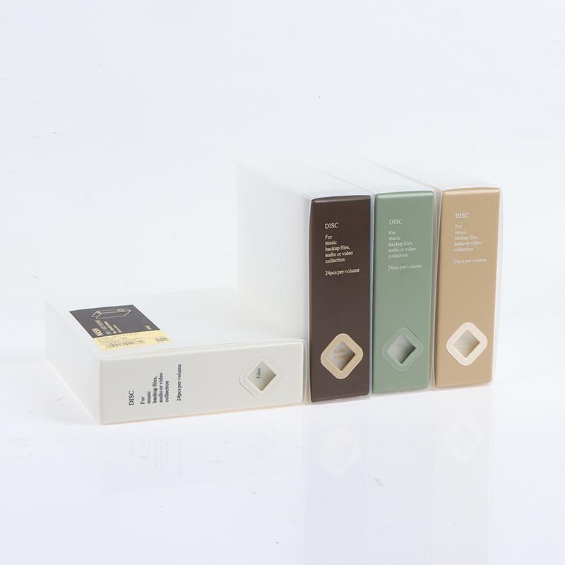 24 диска, компакт-диск, DVD-органайзер, чехол для хранения, жесткий альбом, емкость, портативная коробка