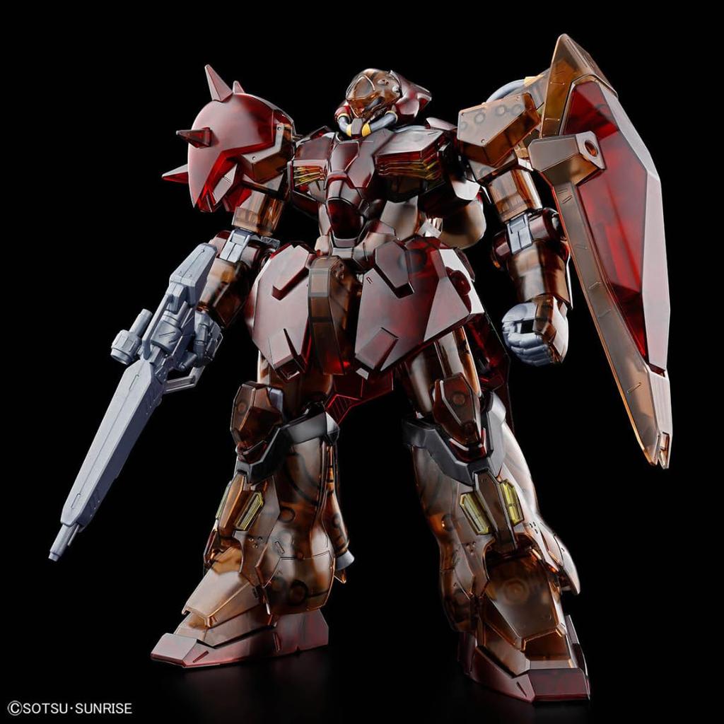 HG Мессер F01 Тип Мобильный доспех Gundam Flash Event Ограниченная серия BANDAI SPIRITS Gundam Base Пластиковая модель 1/144 [Прозрачный цвет] Хасавея