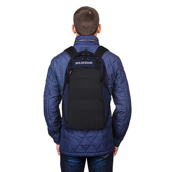 Рюкзак для ноутбука WildHorn для мужчин/женщин, водонепроницаемый, для путешествий/бизнеса/колледжа, подходит для ноутбука 15,6 дюйма