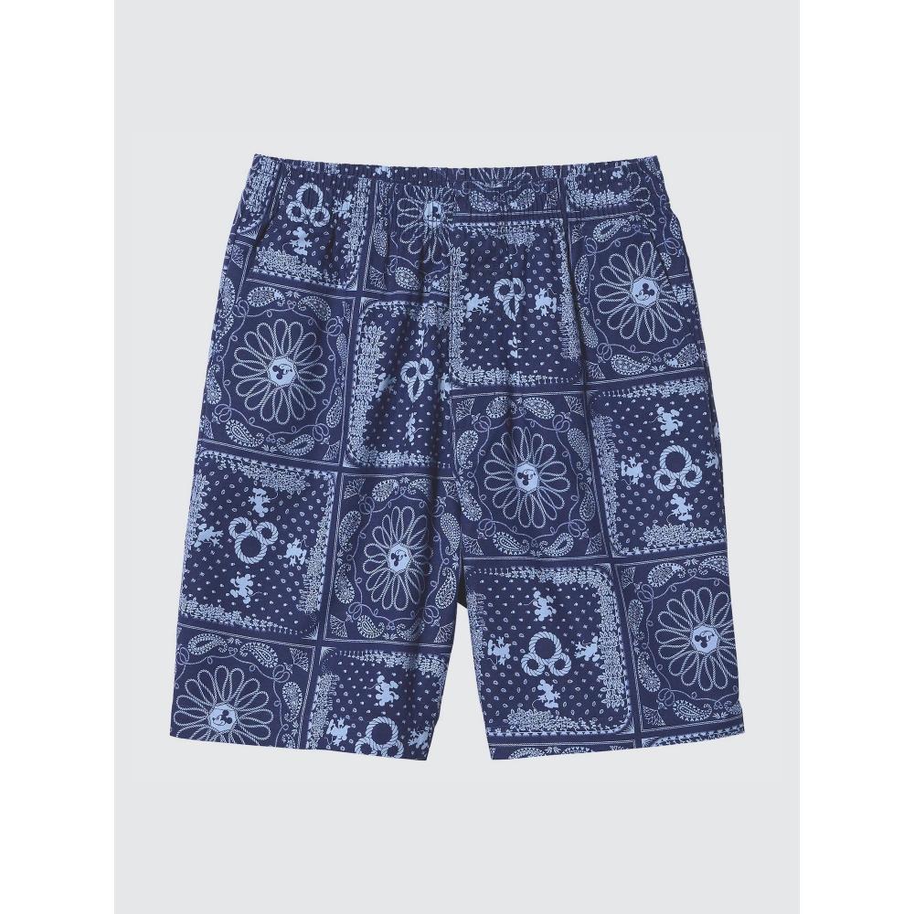 Uniqlo Дисней в синих шортах