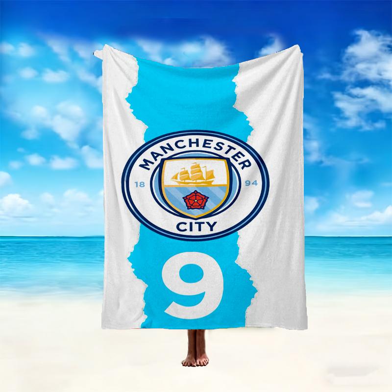 1pc Snug Manchester United Manchester City Blanket, Lightweight & Durable Print Blanket, Perfect for Home, Couch, Bed, Picnic, Travel, Office
