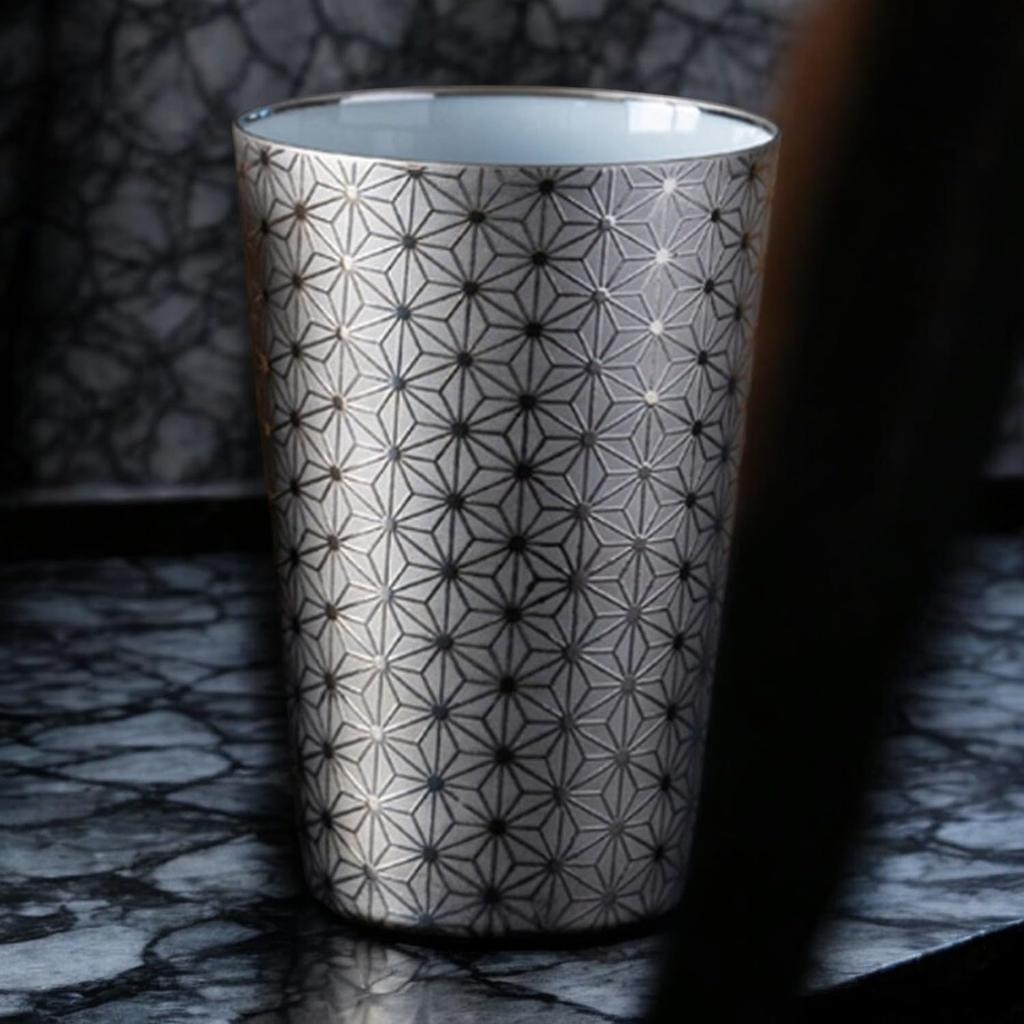 Выбрать Деревянный Сделано в Модель 896520 J-kitchens Ультратонкий, Светопропускающий Стакан, Платиновый, Асаноха, Коробка, 370 мл, Япония, №.