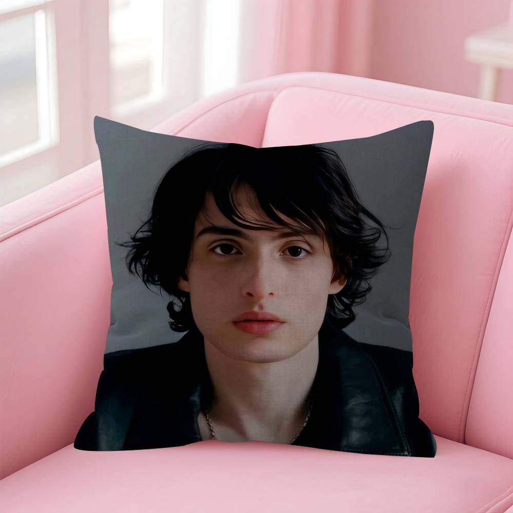 Актер FFinn COOL Wolfhard Чехол для подушки Чехол для автомобильной декоративной подушки Для дивана Автомобиль Рождественский подарок