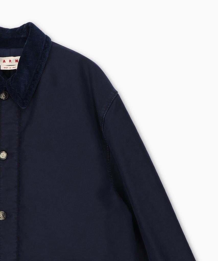 Marni Overdyed Quilted Jacket - Light Navy / Tumu0127Gwuscy0100B81