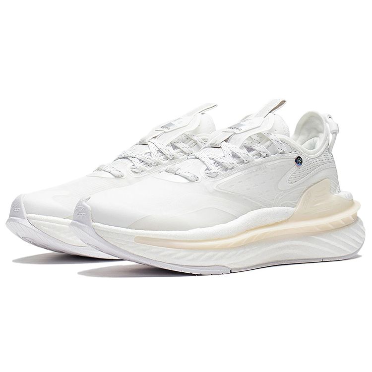 Li Ning Super 6 амортизирующие нескользящие износостойкие дышащие легкие повседневные туфли с низким верхом женские повседневные туфли AGLS016-2