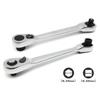Mini Treble 1/4 Ratchet Wrench Hex Torque Wrenches Set 2-in-1 Spanner Double Ended Quick Socket Ratchet Wrench