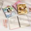 Cartoon Scrapbook Journal for Student American Style Animal Cat Puppy Daily Planner Diary Horizontal Inner Page Notepad Student