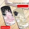 Знакомый драконий фрукт Для iPhone 17 16 15 14 13 Plus 12 mini 11 Pro Max XR Xs Max X 7 8 6S 22 20 Эллиптический стеклянный чехол для телефона
