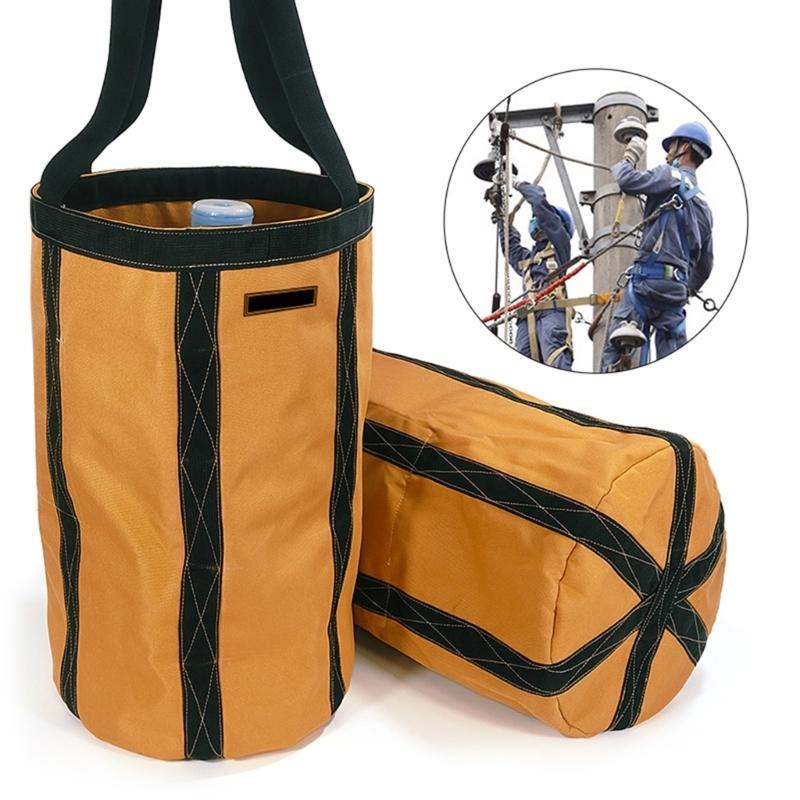 Multifunctional Tool Bucket Tool Organizers Tool Storage Bag Waterproof Tool Bag Bucket Linemen Bag Tool Accessories