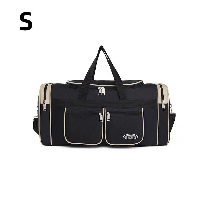 Водонепроницаемая складная дорожная сумка большой вместимости для ручной клади, для путешествий на короткие расстояния, многофункциональная багажная сумка, легкая сумка для хранения, снижающая нагрузку
