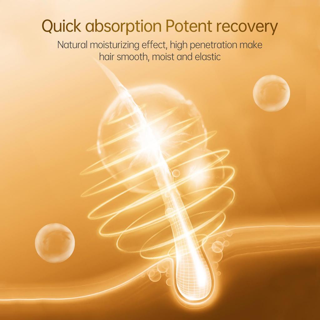 PURC Keratin Hair Mask To Care for Dry Hair and Repair Damage