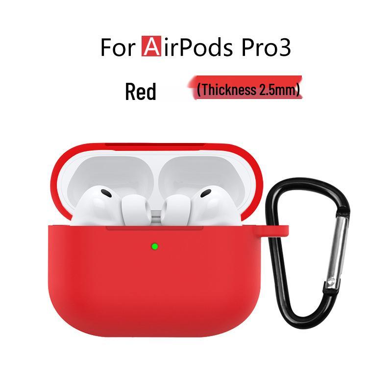 Совместимый с Apple AirPods Pro 3 Силиконовый Защитный Чехол, Чехол для Bluetooth Наушников