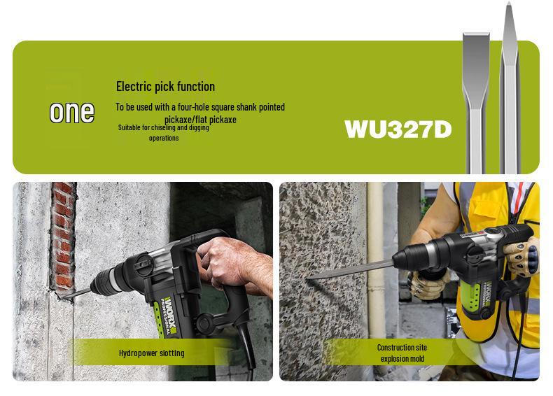 Промышленный перфоратор Wickes WU327 со сцеплением
