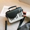 Piano Luxury Designer Shoulder Bag Trendy Fahion Handbags Women Crossbody Bags Ladies Square Top-handle Sling Shoulder Bag