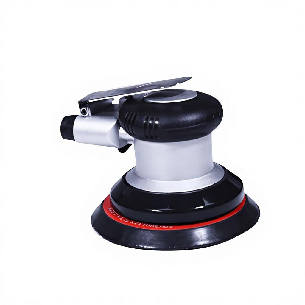 5'' Inch Pneumatic Air Wet Random Orbital Disc Sander Rotary Vane Motor Variable Speed 12000 RPM Polishing