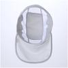 Mizuno Cooling Inner Wet and Layerable Hat for Heatwave Free Size Cap, Cool, Protection, Junior, C2JWC101, White/Ice Gray,