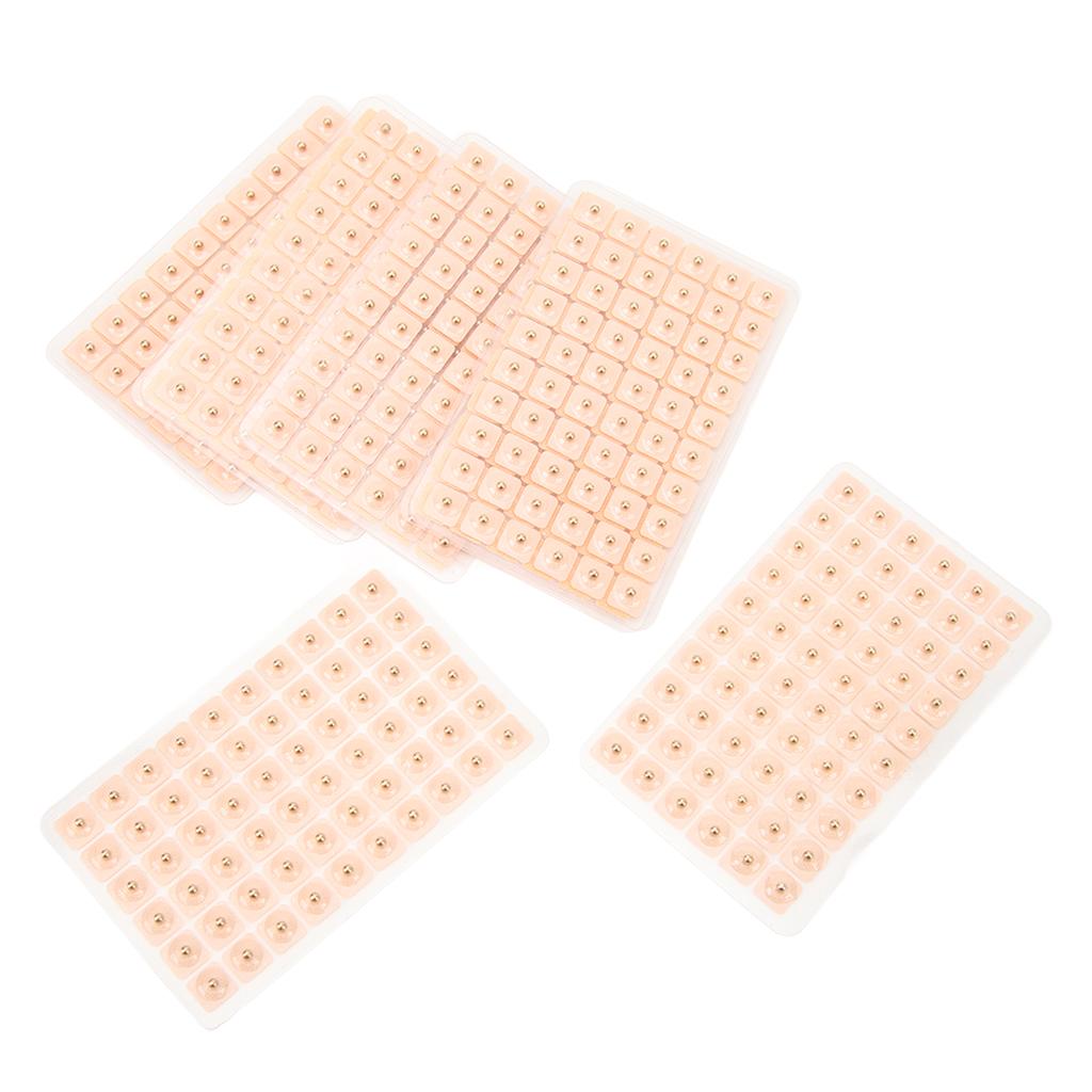 600pcs Ear Bead Sticker Massaging Detoxification Portable Ball Shape Ear Bead Acupuncture Sticker