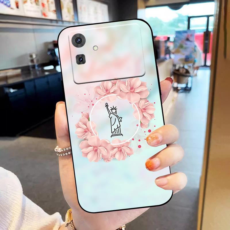 Чехол-накладка для Cubot Note 21 Note21 Стильный окрашенный силиконовый ТПУ мягкий Funda Для Cubot Note 21 Чехлы для телефона ударопрочный корпус