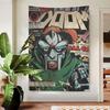 MF DOOM Сделай сам Настенный гобелен Подвесной Таро Хиппи Настенные ковры Общежитие Домашний декор