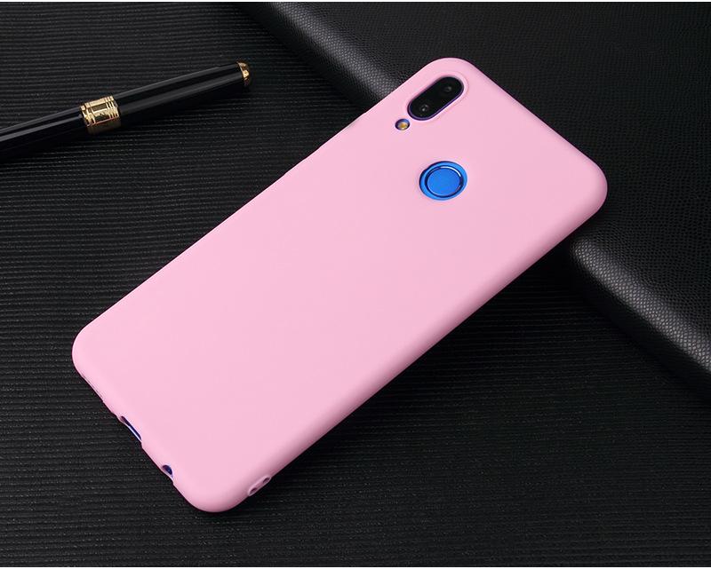 Huawei Y9 Y5 Y6 Y7 Prime 2018 Pro 2019 чехол Candy Color Honor 6A 6C 7C 6X 7X 8C 8X мягкий чехол для Honor 8 9 10 Lite силиконовый чехол