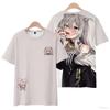 Hololive - Shishiro Botan Tops T-shirt Short Sleeve Casual High Quality Fashion Loose 3D Printed Shirt Halloween 2XS-6XL