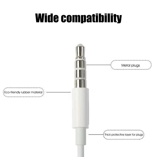 Проводные наушники с высоким качеством объемного звука, универсальные 3,5 мм Mage Bass, спортивные игровые наушники для звонков