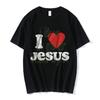 Nicolas Cage Moshi Moshi Jesus Desu T-Shirt Men Funny Meme Picolas Cage Awesome T-shirts Polyester Short Sleeve T Shirt Clothing