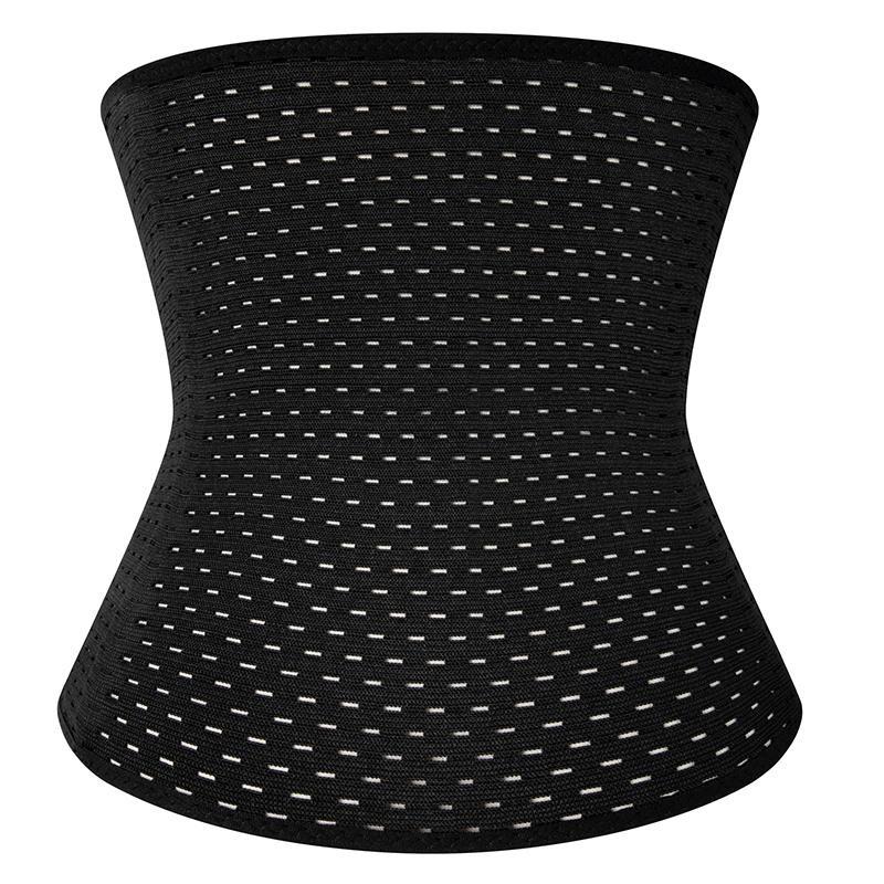 Men Body Shaper Slimming Belt Waist Trainer Sauna Swat Belt Workout Corsets Modeling Straps Sport Girdle Fitness Fat Burning Trimmer Shapewear