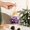 Woolen crochet Christmas tree pendant Christmas decoration creative crochet finished Christmas tree small Christmas decoration, Christmas gift box