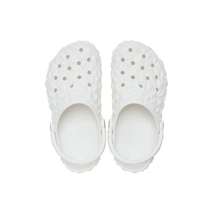 Crocs Классические геометрические клоги Унисекс Клоги Белые 209563-100