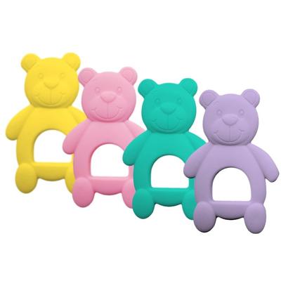Детское силиконовое кольцо для прорезывания зубов Baby Bite Joy Bite Мишка Палочка для прорезывания зубов Пищевая жевательная резинка Кольцо для прорезывания зубов Игрушки