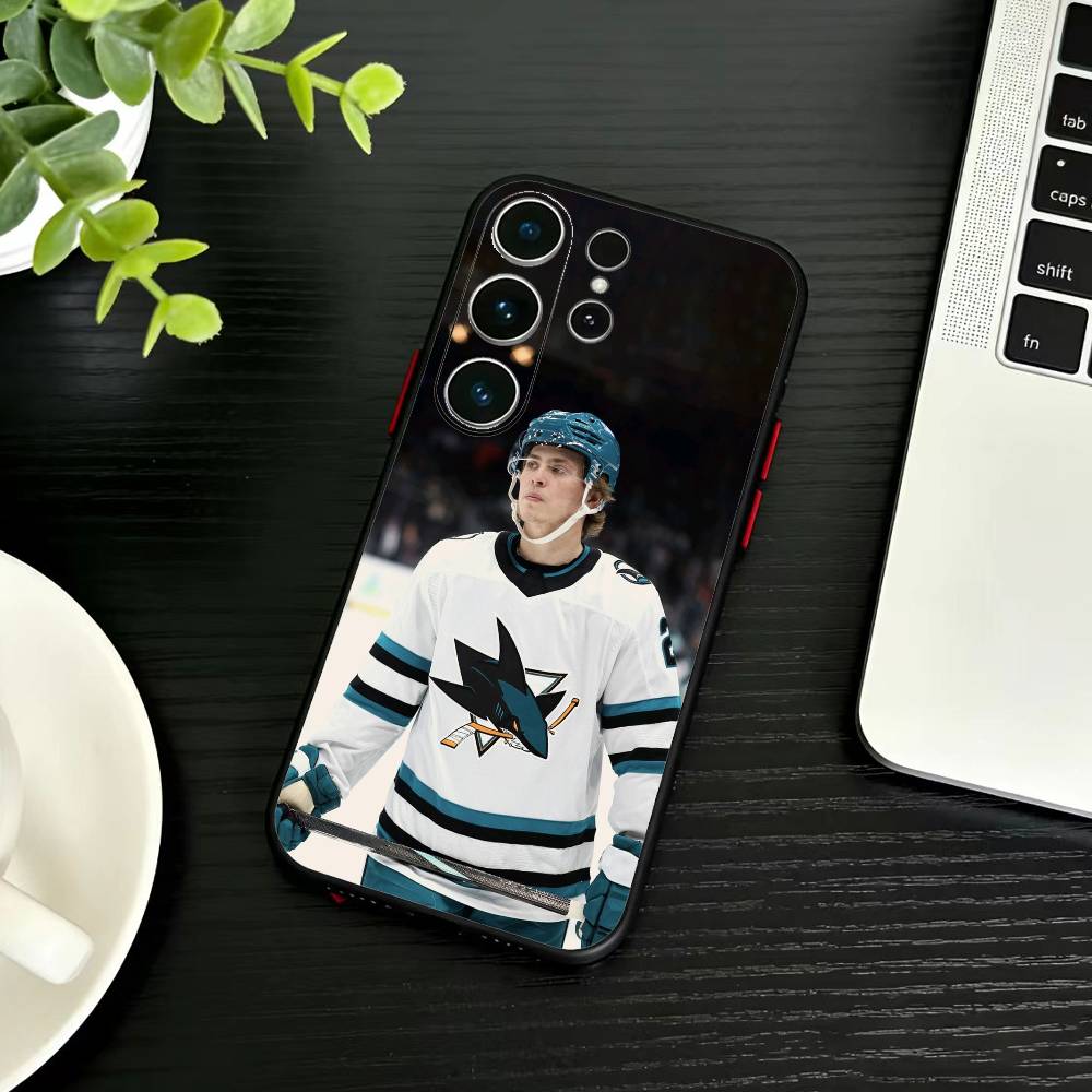 Quinn Hughes-Hockey Phone Case For Samsung S26,S25,S24,S23,S22,S21,S20,Plus,Fe,Lite,Others Black Cover