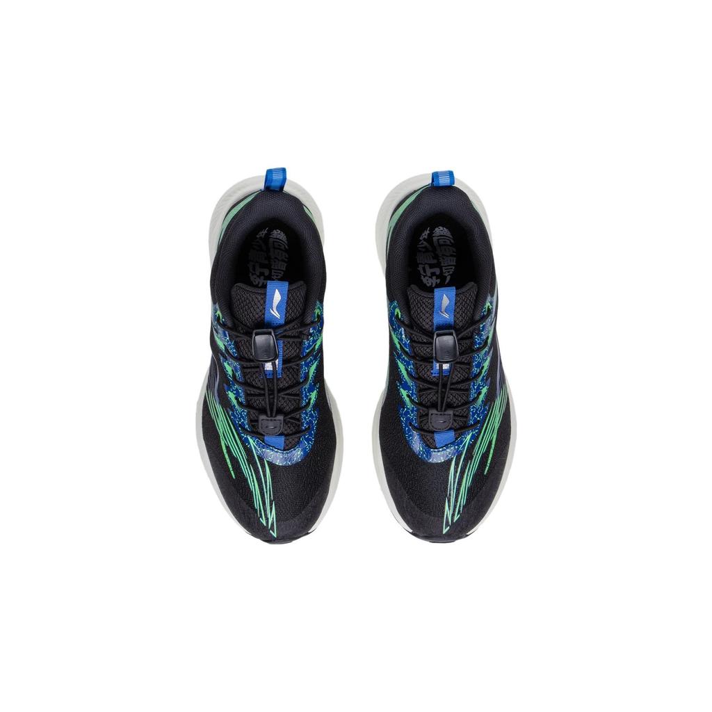 Кроссовки Li Ning Youth Battle Falcon удобные универсальные прочные дышащие низкие кроссовки для бега для детей черные YKFT004-7