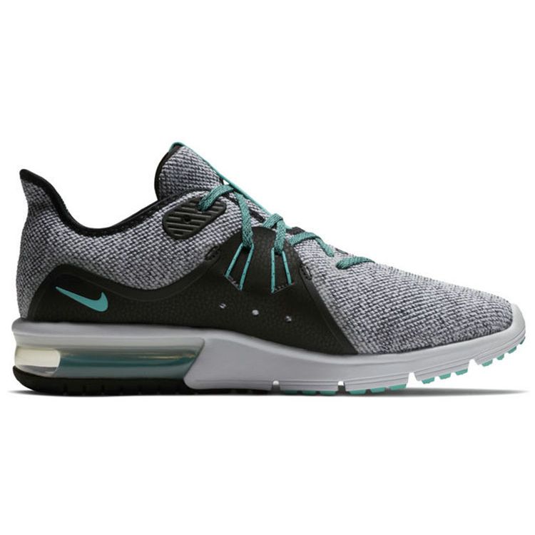 Nike Air Max Sequent 3 Hyper Jade Men Sneakers White Hyper-Jade-Black 921694-100
