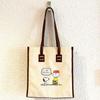 SNOPPY Canvas Piping Tote Bag ACCOMMODE