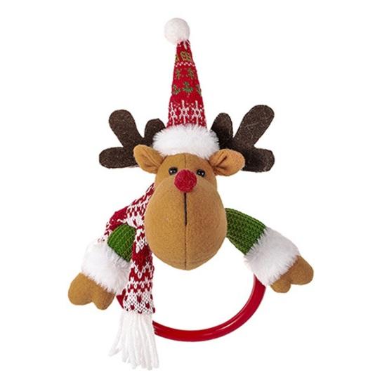 Рождественское полотенце, подвесные праздничные декоративные принадлежности, снеговик, Санта-Клаус, лось, дизайн, идеальный подарок своими руками