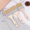 3Pcs Paint Brush Wooden Handle Bbq Brush Soft Hair Painting Brushes For Wall And Furniture Paint Tool Set