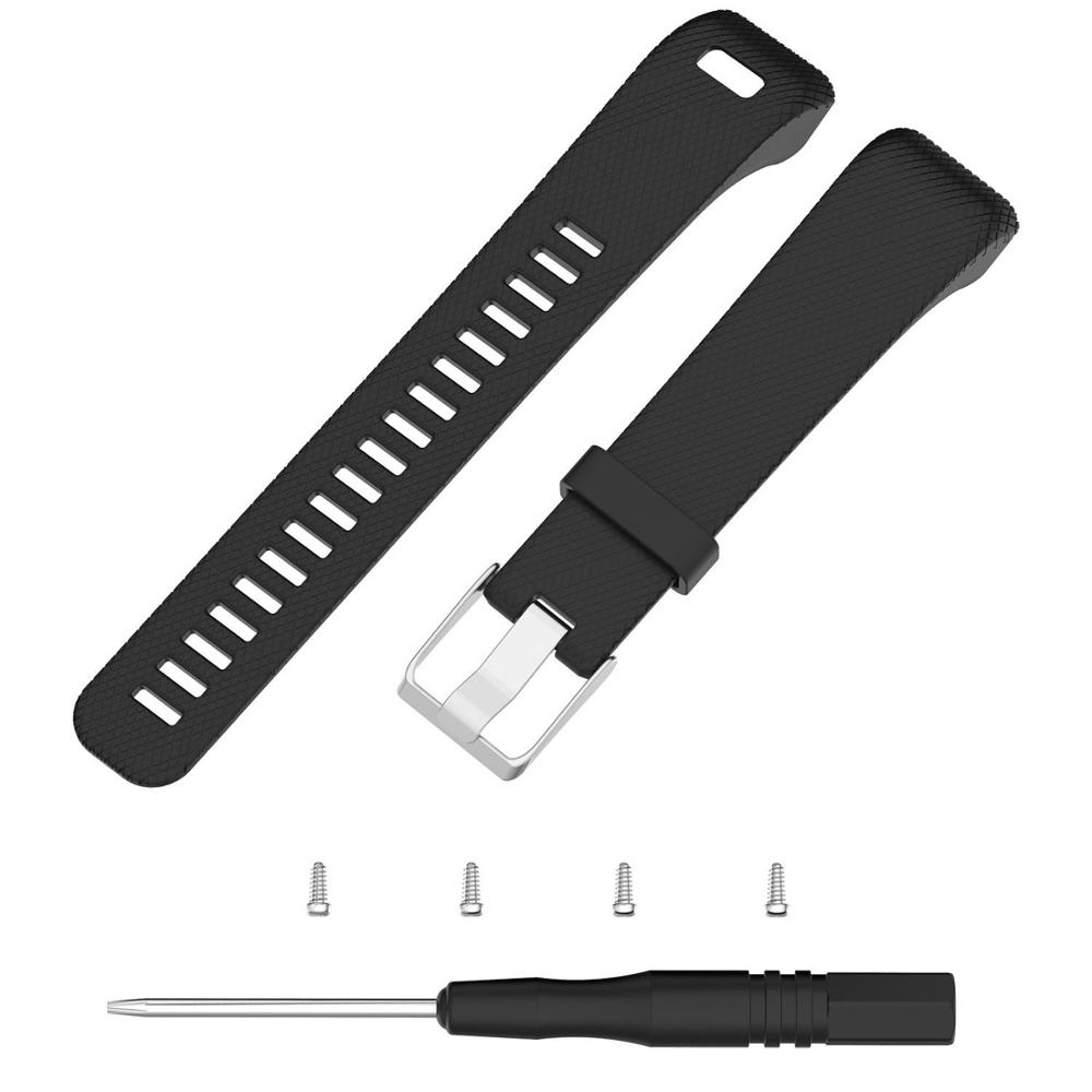 Для Garmin Vivosmart HR+ Силиконовый ремешок Замена браслета для фитнес-трекера Garmin Vivosmart HR+